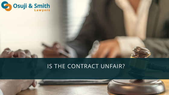 Is the Contract Unfair?
