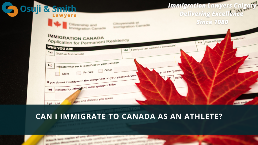 Calgary Immigration Lawyers - Can I immigrate to Canada as an Athlete