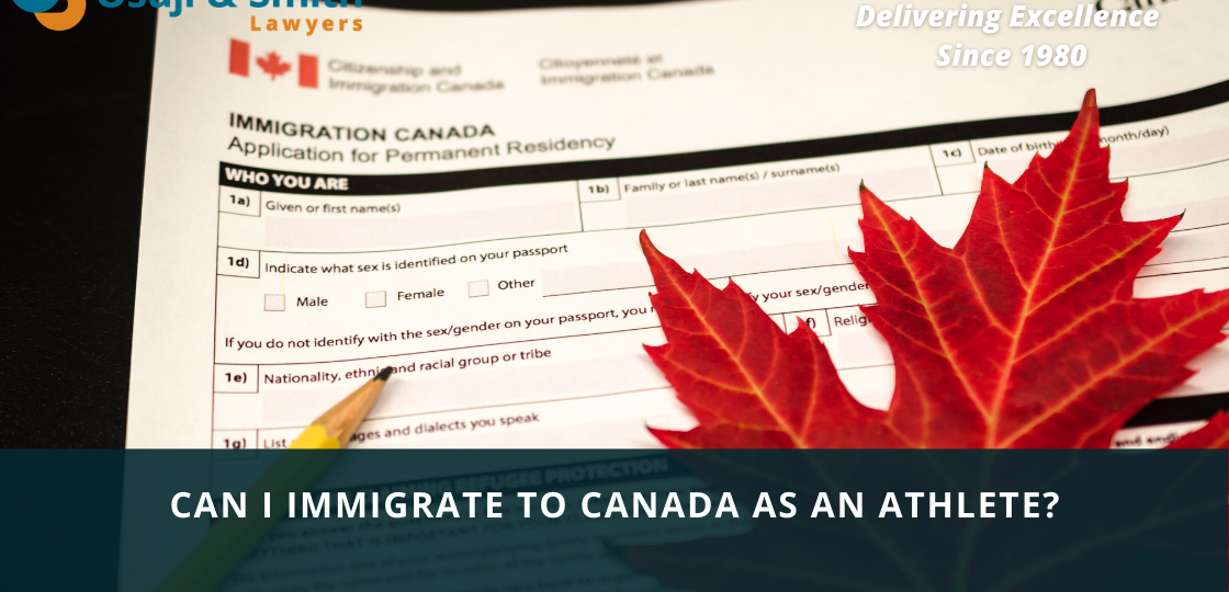 Calgary Immigration Lawyers - Can I immigrate to Canada as an Athlete