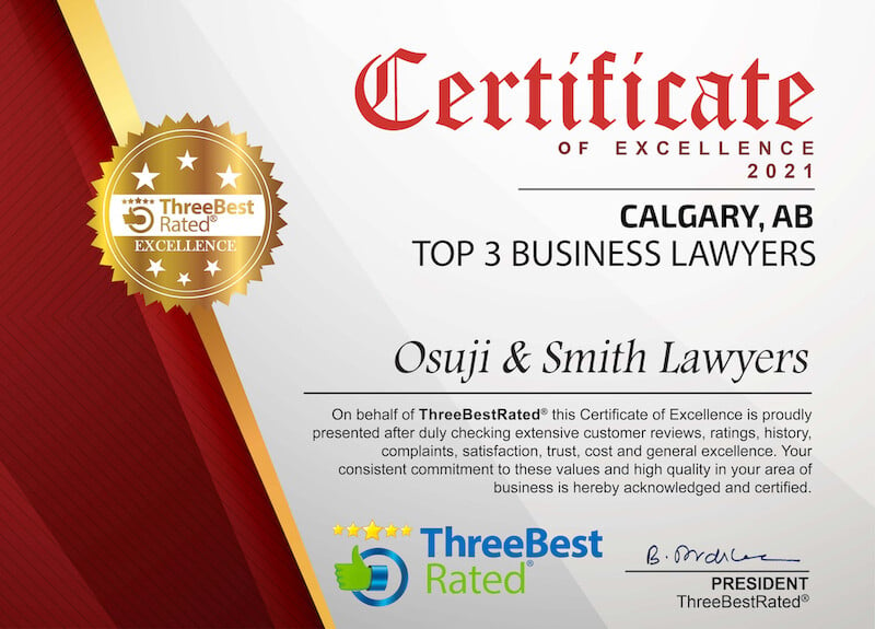 TOP 3 Business Lawyers Calgary