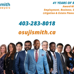 Osuji Smith Lawyers 2021 Calgary Team