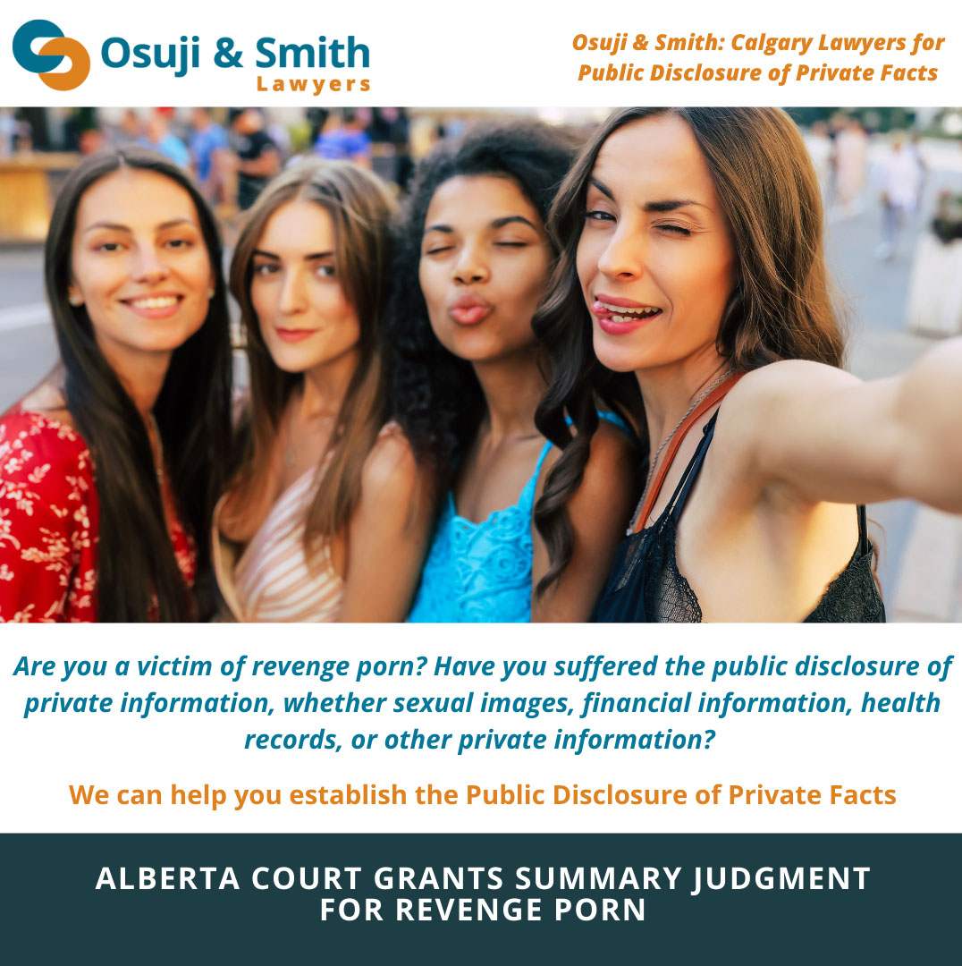 Alberta Court Grants Summary Judgment For Revenge Porn