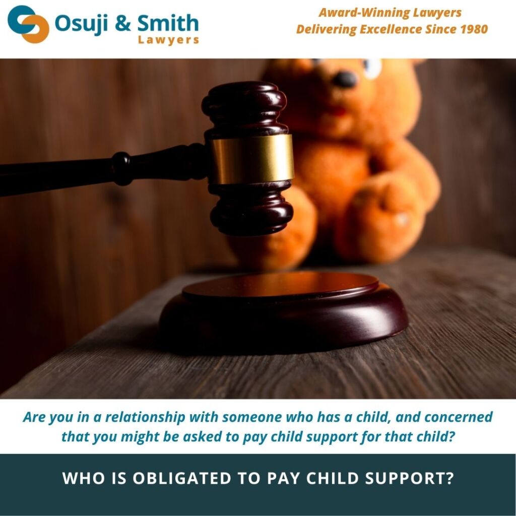 Who is obligated to pay child support