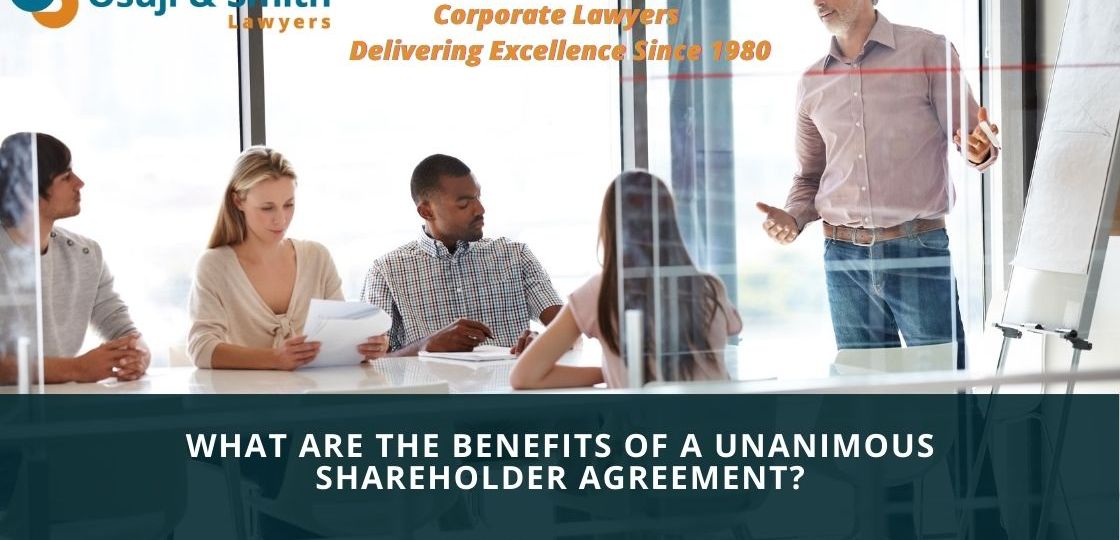 What are the benefits of a Unanimous Shareholder Agreement