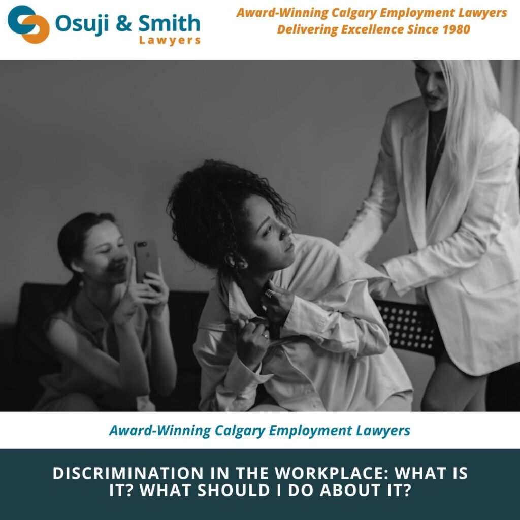 Discrimination in the Workplace What is it What should I do about it