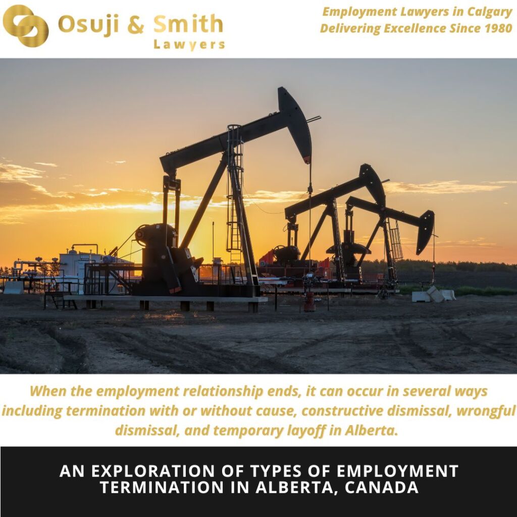 An Exploration of Types of Employment Termination in Alberta, Canada
