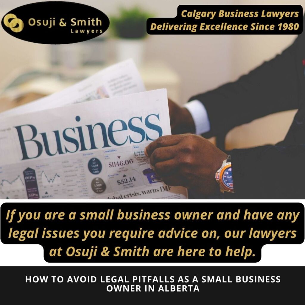 How to Avoid Legal Pitfalls as a Small Business Owner in Alberta