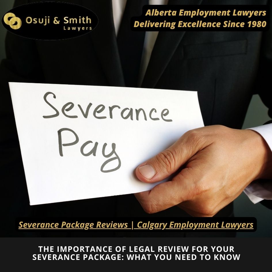 Severance Package Reviews Calgary Employment Lawyers