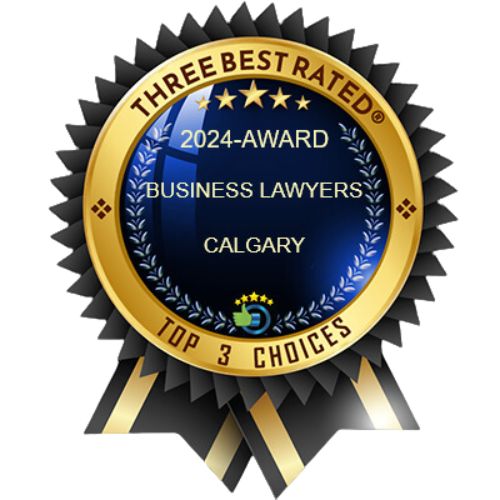 2024 Award Top 3 Business Lawyers Calgary Osuji Smith Lawyers