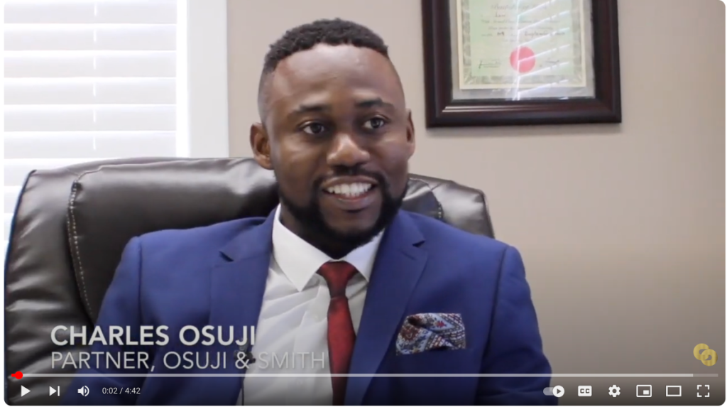 From Nigeria to Calgary - Osuji & Smith Lawyers - Dr. Charles Osuji & Jim Smith