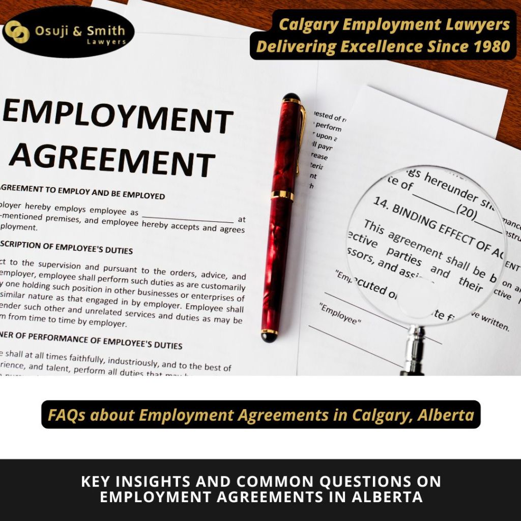 Key Insights and Common Questions on Employment Agreements in Alberta