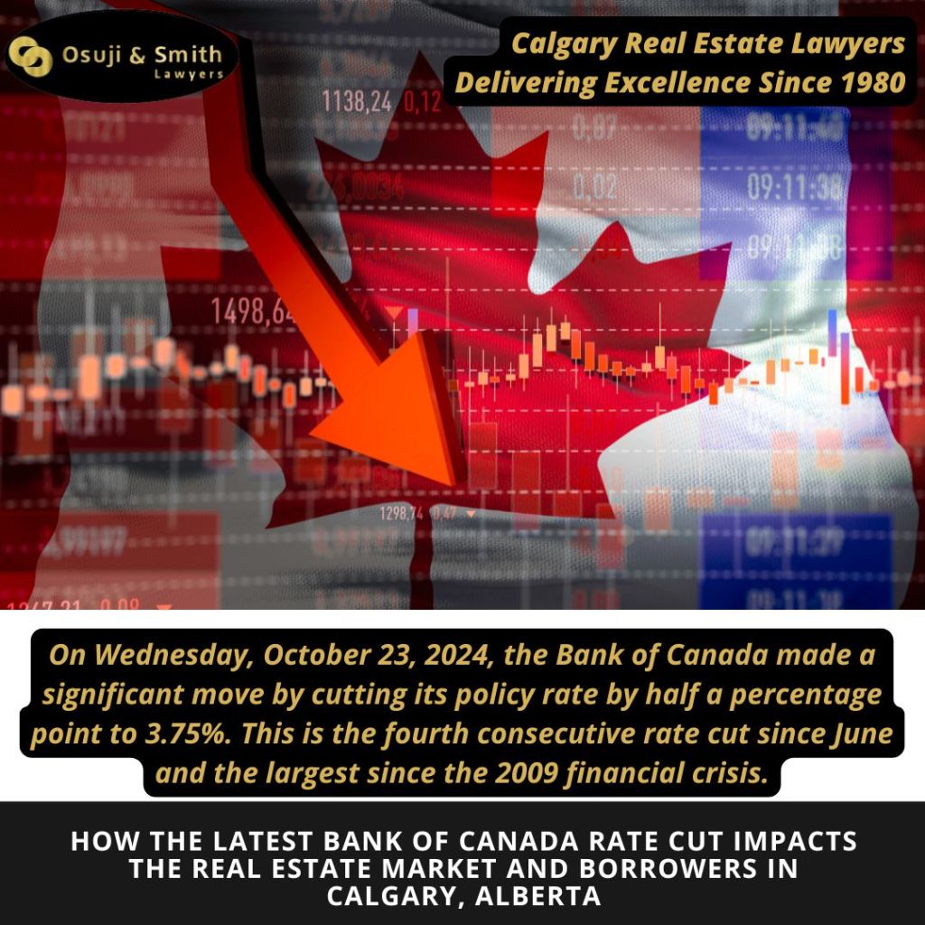 How the Latest Bank of Canada Rate Cut Impacts the Real Estate Market and Borrowers in Calgary, Alberta