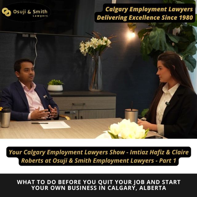 What to do before you quit your job and start your own business in Calgary, Alberta