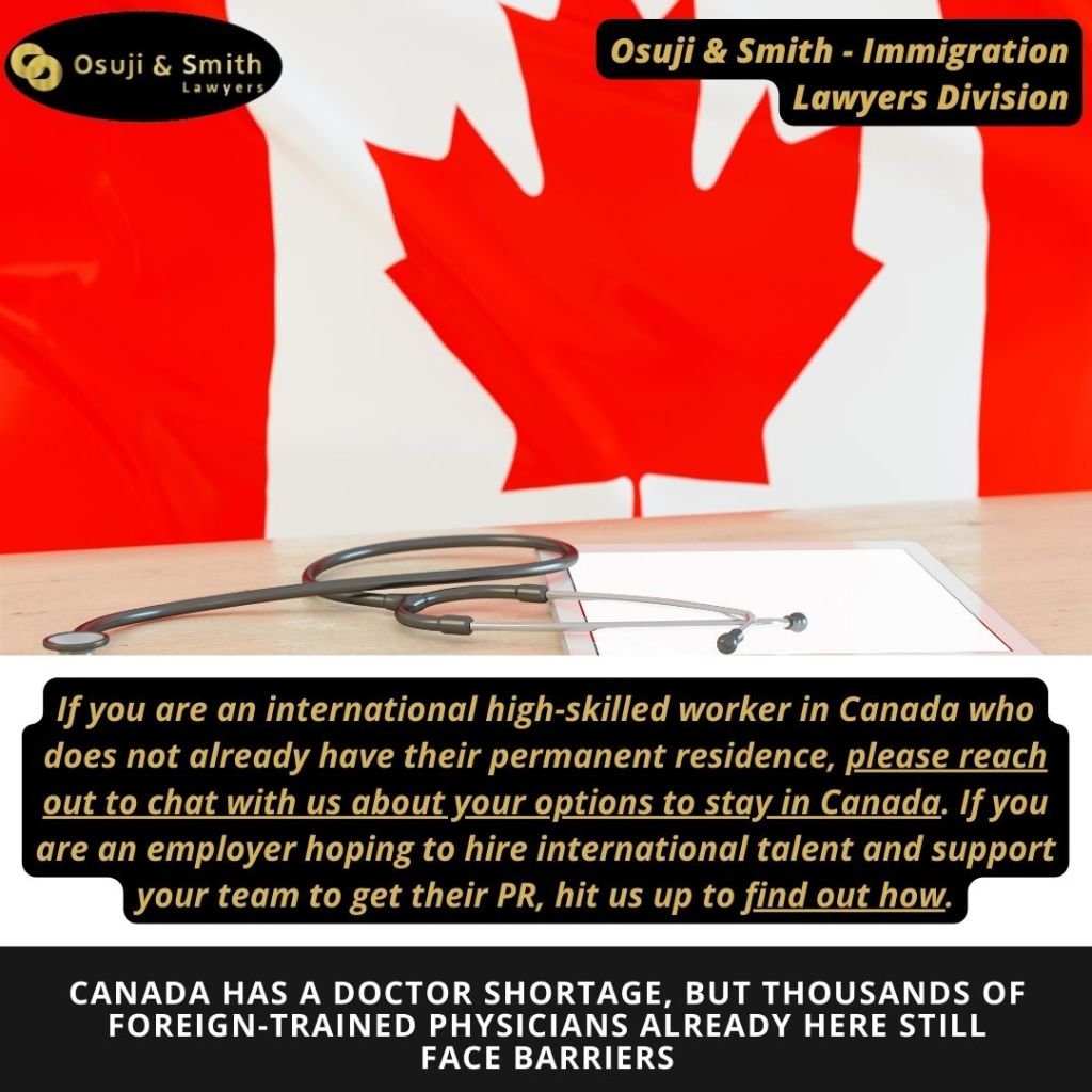 Osuji & Smith - Immigration Lawyers Division-options to stay in Canada