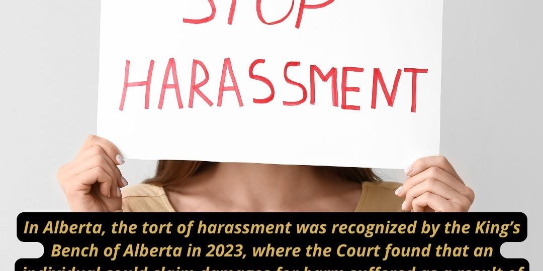 Understanding the Tort of Harassment in Alberta