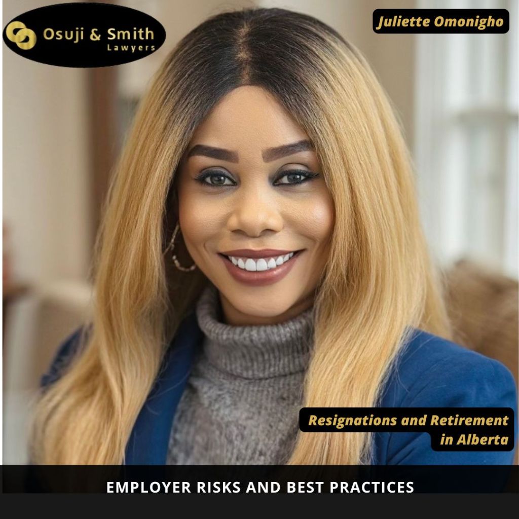 Resignations and Retirement in Alberta