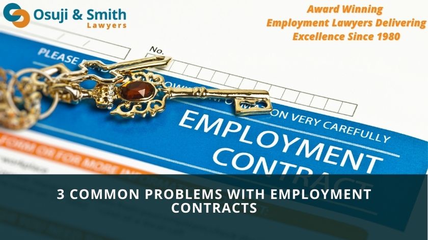 3 Common Problems with Employment Contracts - Employment Law Calgary