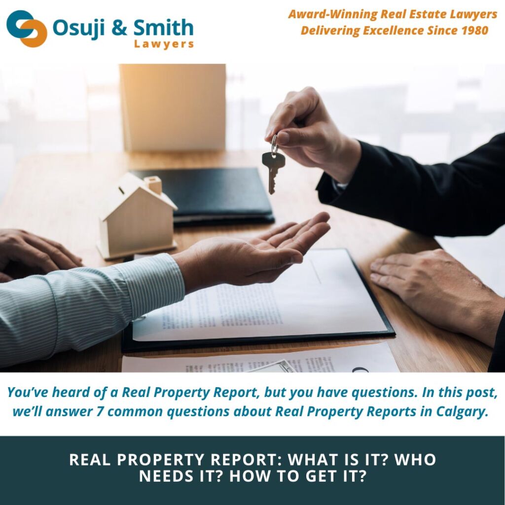 Real Property Report: What is it? Who needs it? How to get it?